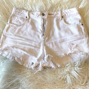 Pacsun high rise shortie, size 27